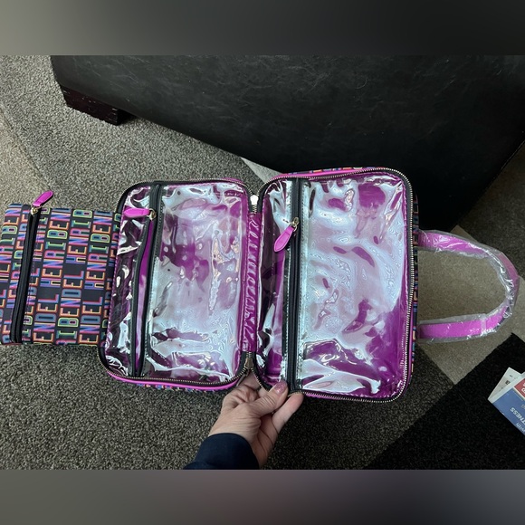 Henri Bendel By Steve Wilson Weekender Cosmetic Toiletries - Picture 5 of 16